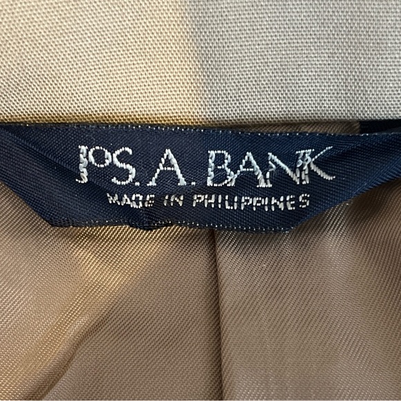 JoS A Bank Executive Collection cotton blend Classic Tan Men's Blazer 44 - Picture 9 of 16